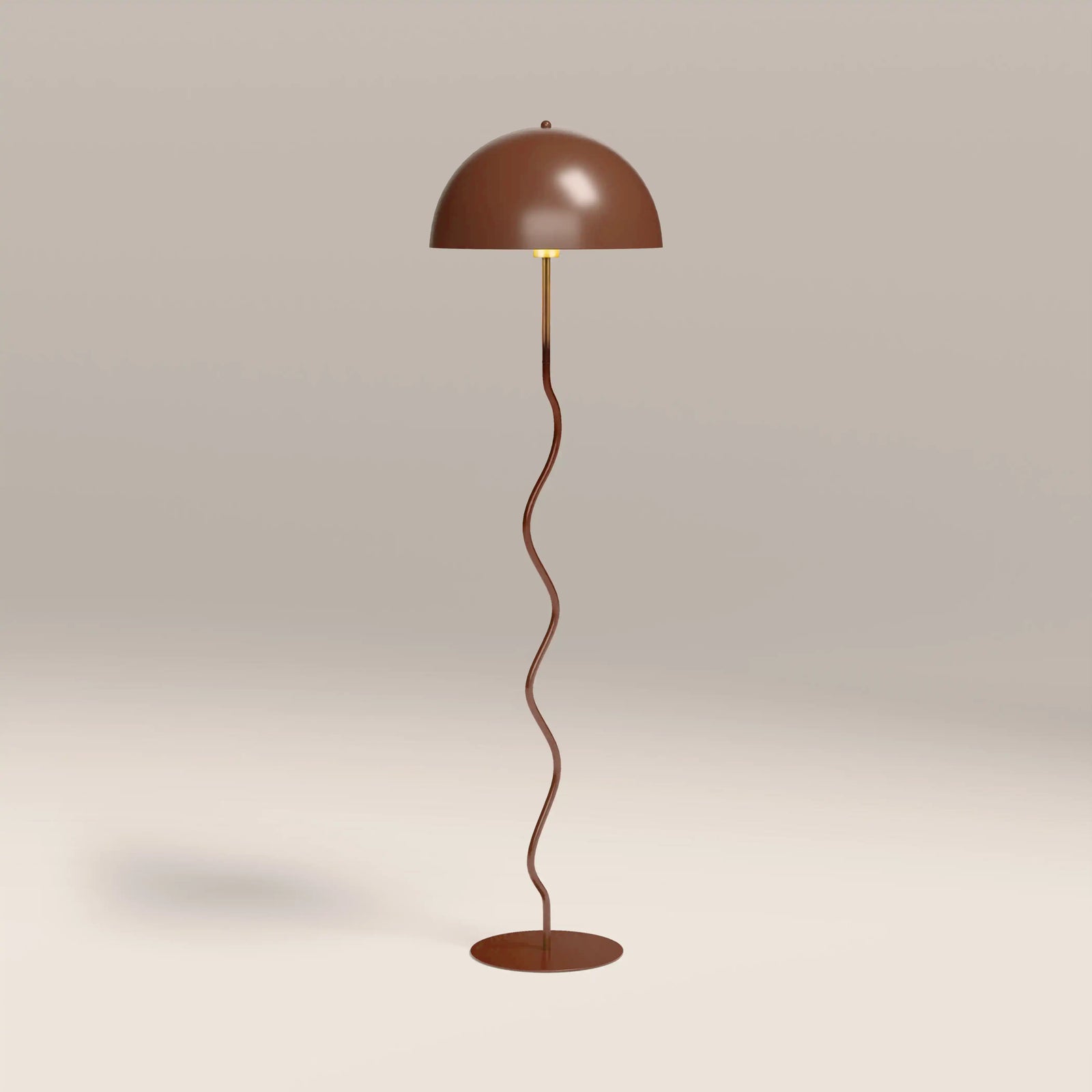 Alani Floor Lamp | Rust Red