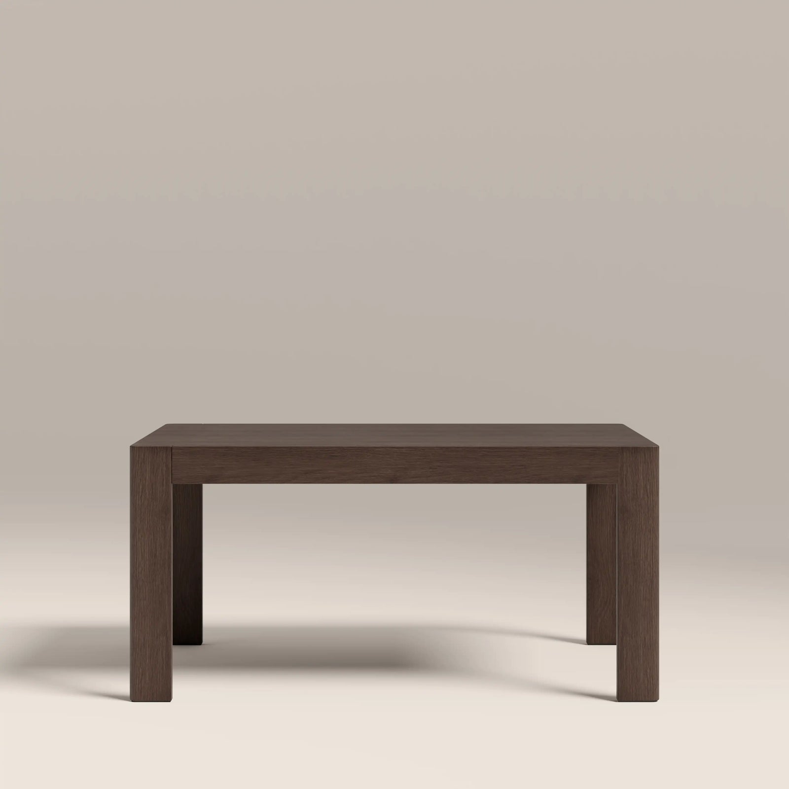 Ceva 6-10 Seat Rectangle Wooden Extendable Dining Table | Smoked Walnut