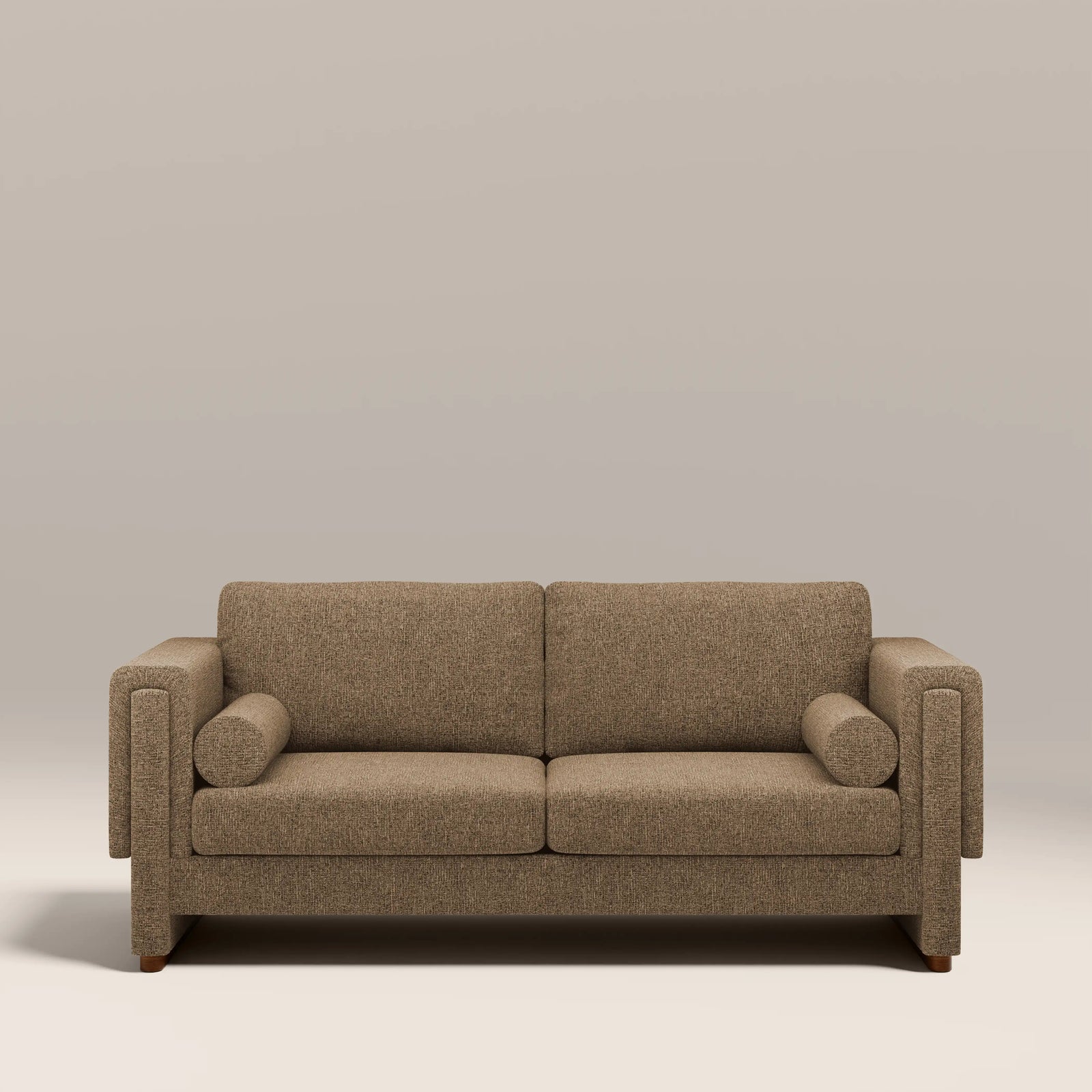 Ava 3 Seater Sofa | Speckled Cappuccino Boucle
