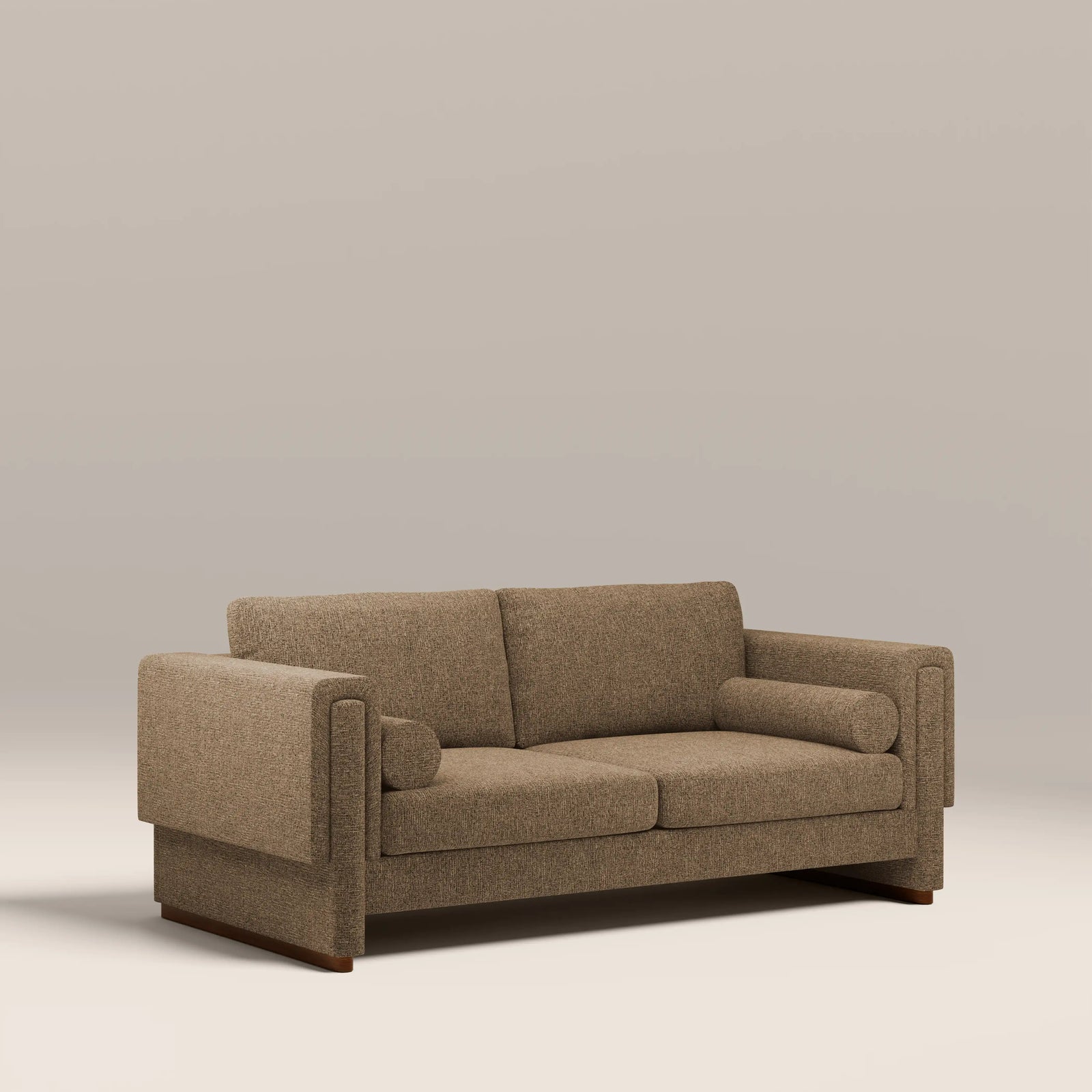 Ava 3 Seater Sofa | Speckled Cappuccino Boucle