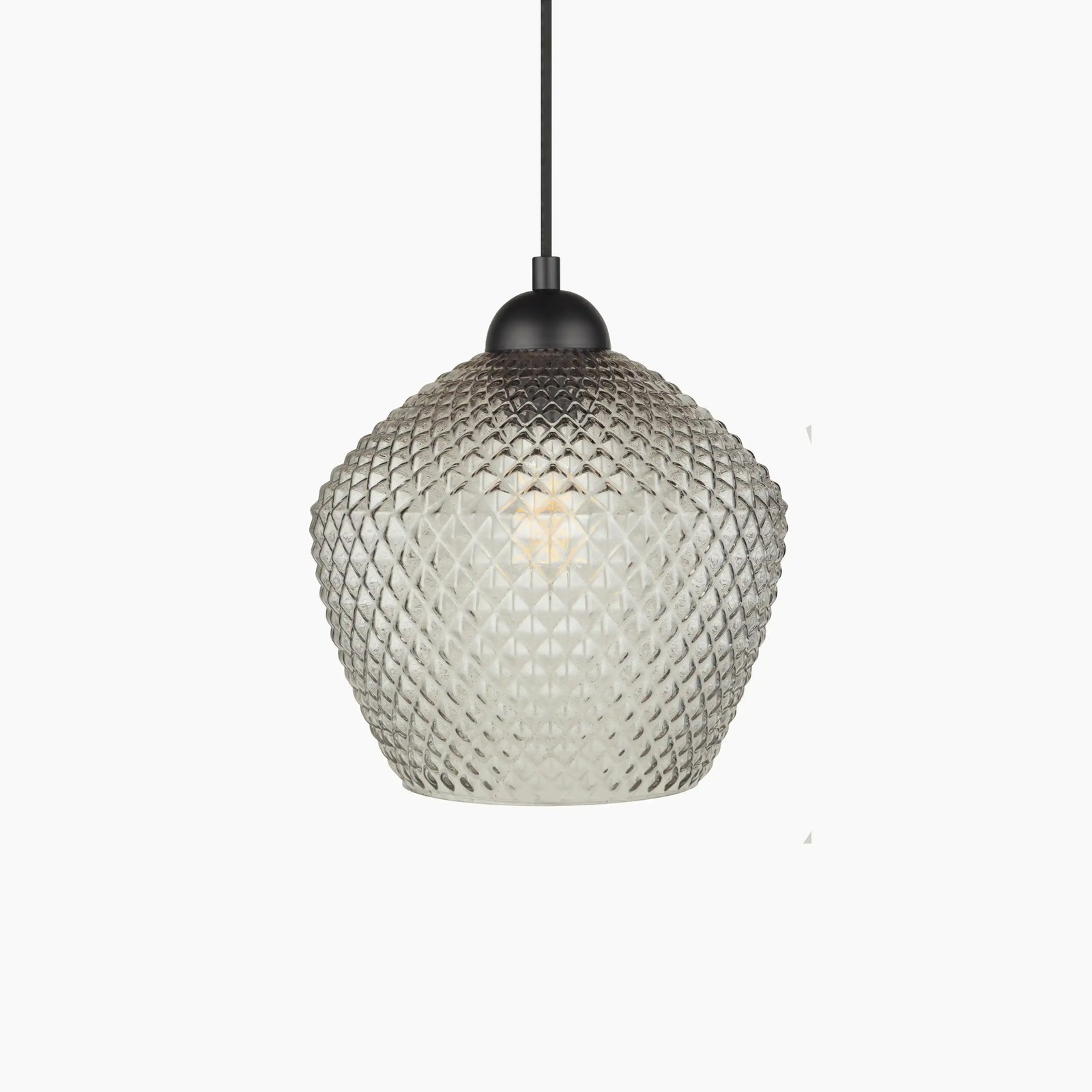 Liana Pendant Light | Smokey Grey & Black