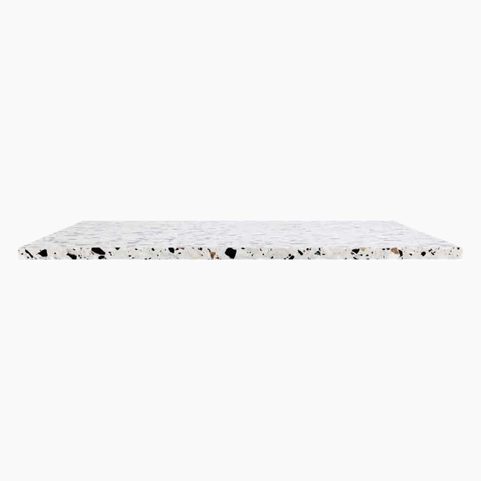 Farrow Square Table Top | White Terrazzo